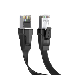 UGREEN Cat 8 Ethernet Cable 2M Cat8 Flat 40Gbps 2000MHz LAN RJ45 Cable Gigabit Internet Network Shielded Wire Compatible with Xbox One PS5 PS4 Switch Router Modem TV Box Raspberry Pi Hub Patch Panel (70672)